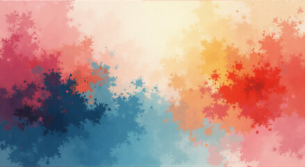 abstract watercolor background with watercolor splashes