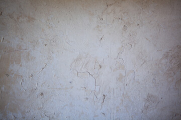 wall fragment with scratches and cracks