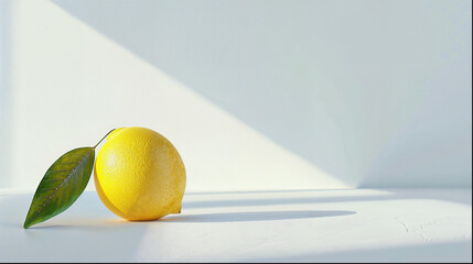 lemon  isolated on white