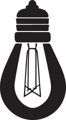 black and white light silhouette design