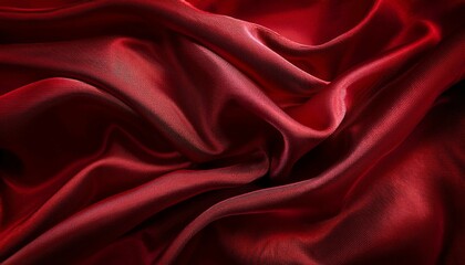 Obraz premium red silk background