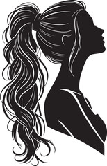 girl with hair