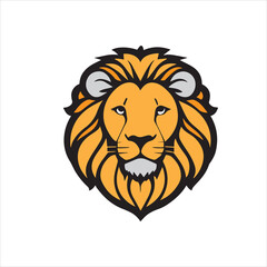 Elegant Lion Head Logo Vector - Strong and Powerful Brand Identity