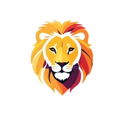 Premium Lion Head Logo Vector Design - Modern and Bold