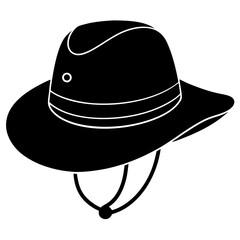 Fisherman's Hat vector illustration