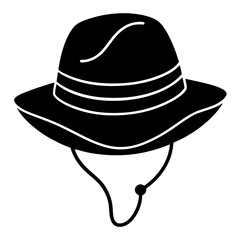 Fisherman's Hat vector illustration