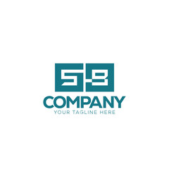 Monogram logo design of the letters RJ. 