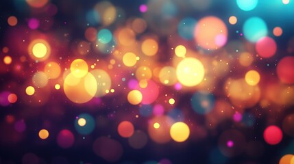 Fototapeta premium Light effect motion colorful background