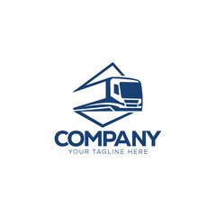 Truck logo design. 