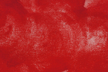 Red watercolor texture. Watercolor red background painting. Abstract watercolor hand painted background.
