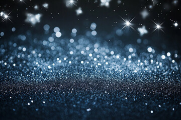 Fototapeta premium Stars That Glitter Beyond the Black Horizon