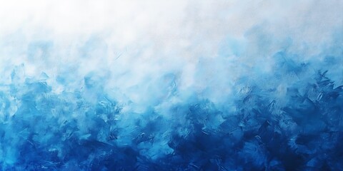 Obraz premium Abstract Blue Hues Gradient Painted Texture