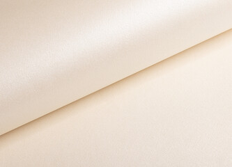 Beige paper texture with a soft, pearlescent sheen and delicate fibrous surface. The warm, creamy...