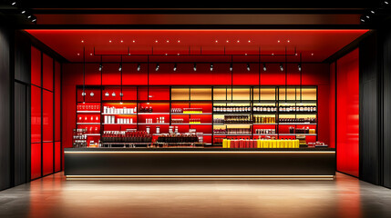 Merchandiser Adjusts Planogram for Shelf Spacing in UK Department Store with Diagrams and Ample Copy Space