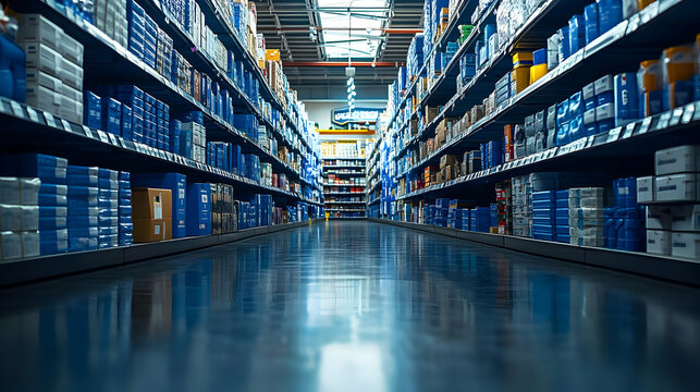Inventory Specialist Managing Stock Levels with Planograms in Australian Store - Scanning Items and Updating Records