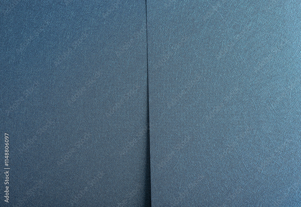 Poster dark blue paper texture with a deep, metallic sheen and smooth, fibrous surface. the cool tones and 