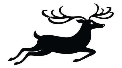  Santa’s Reindeer Taking Off