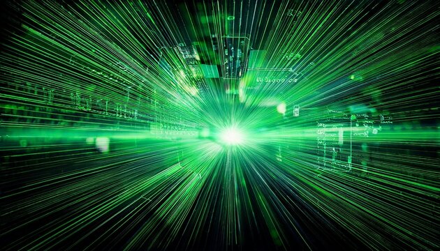 binary code tunnel