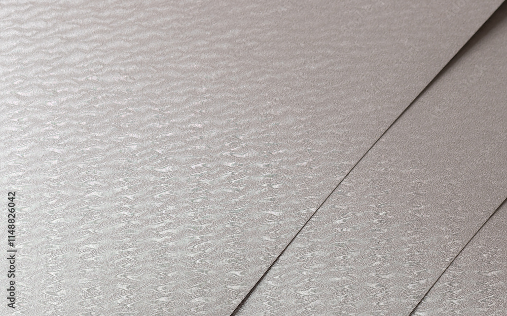 Poster silver-gray paper texture with a shimmering, reflective surface and wavy lines. the cool gray tones 