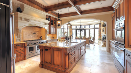 kitchen, interior, home, house, design, room, furniture, luxury, architecture, contemporary, new, apartment, cabinet, wood, nobody, floor, table, window, light, oven, indoors, indoor, style, sink, wal