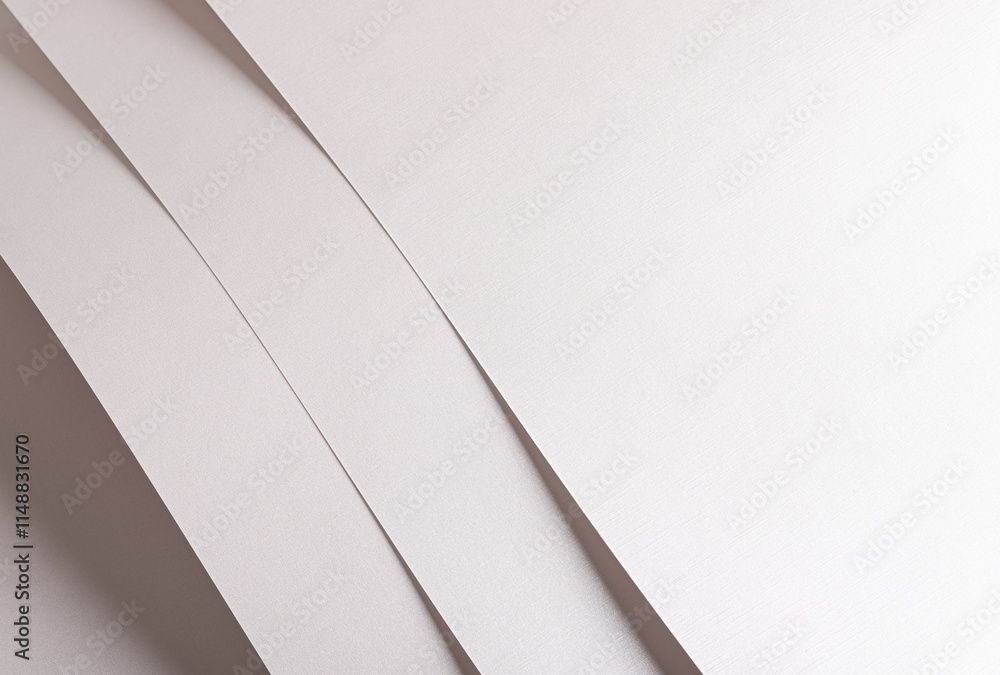 Poster white paper texture with a soft satin finish and delicate fabric-like details. the subtle gradient a