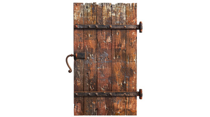  wooden door on transparent background.png