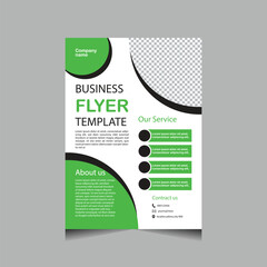 Abstract Business Flyer, Commercial Business Flyer Design, Marketing Agency Flyer Design, Creative Corporate Business Flyer Template