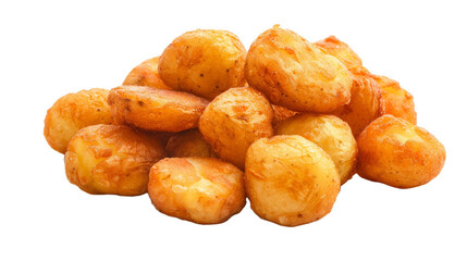 Tater tots isolate on transparency background png