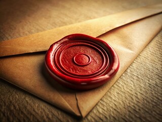 Close-up Detailed Shot of a Classic Mail Envelope with Crisp Focus and Shallow Depth of Field
