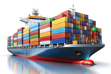 container cargo freight ship