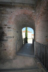 Obraz premium Castelo Branco, Beira Baixa, Portugal, April 4, 2022, Views from Castelo Branco