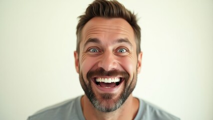 Man smiling at the camera