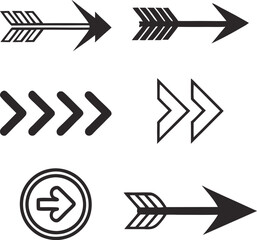 set of arrows