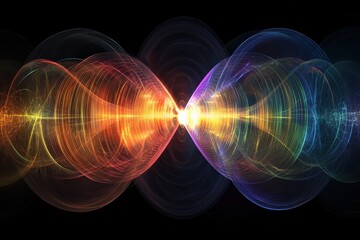 A swirling plasma globe glowing with electromagnetic energy against a dark background, highlighting vibrant electric arcs