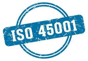 ISO 45001 stamp