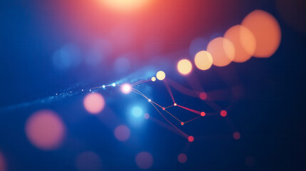 background with lots of light spots