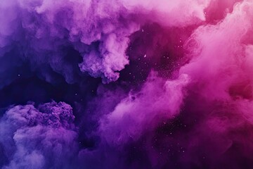 Fototapeta premium Colorful powder explosion on white background. Colorful clouds. Colorful dust explosion. Holi paint. 