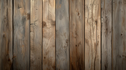 Obraz premium A rough, untreated wooden plank texture, with visible saw marks, splinters, and rich earthy tones that capture the raw essence of natural materials.