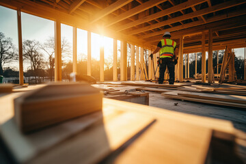 Contractor company performs works, construction, repairs	