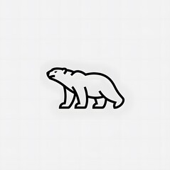 polar bear on a leaf