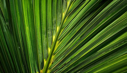 Obraz premium palm leaf background