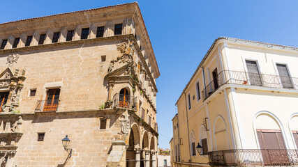 Fototapeta premium Trujillo monumental. City of conquerors in Estremadura, Spain.
