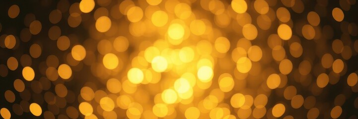 Obraz premium Abstract shimmering gold bokeh, out-of-focus glitter texture, golden bokeh,shine