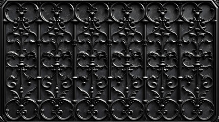 Obraz premium iron gate background texture