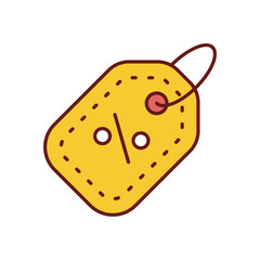 Discount tag vector icon