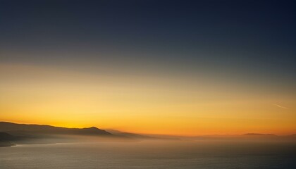 a gradient background with a color scheme of light gold and dark grey creating an atmosphere reminiscent of dusk