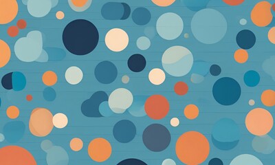 seamless pattern with circles
