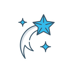 Star of Bethlehem vector icon