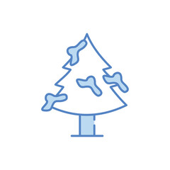 Pine Tree vector icon