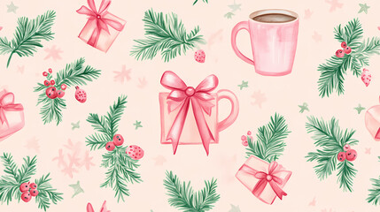 pink coquette coffee mug